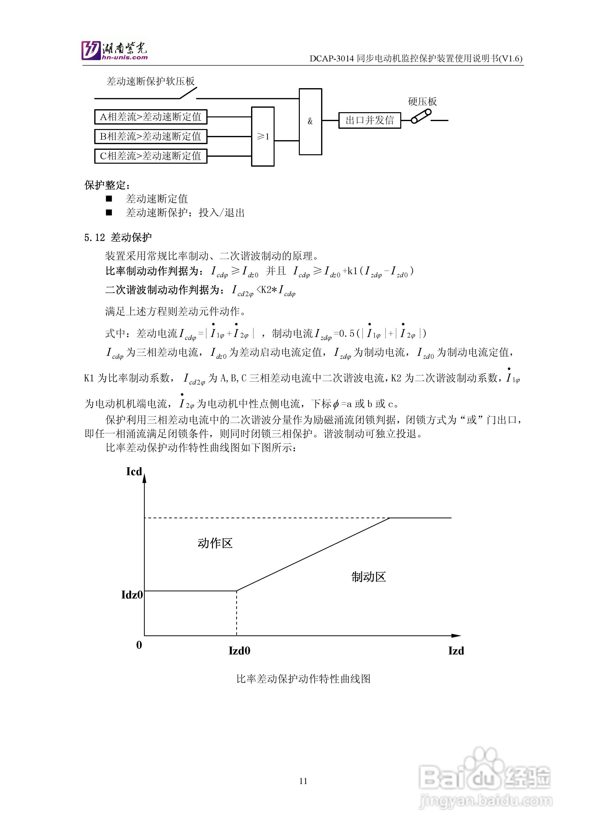 紫光DCAP-3014同步电动机监控保护装置使用说明书:[2]