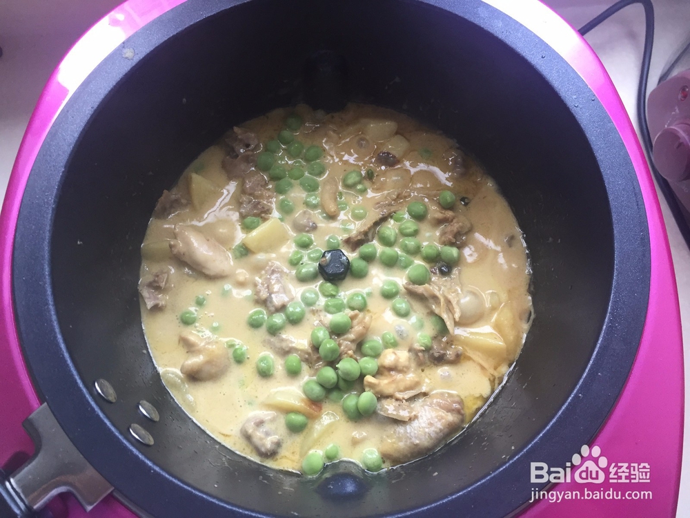 满屋飘香--椰汁咖喱鸡