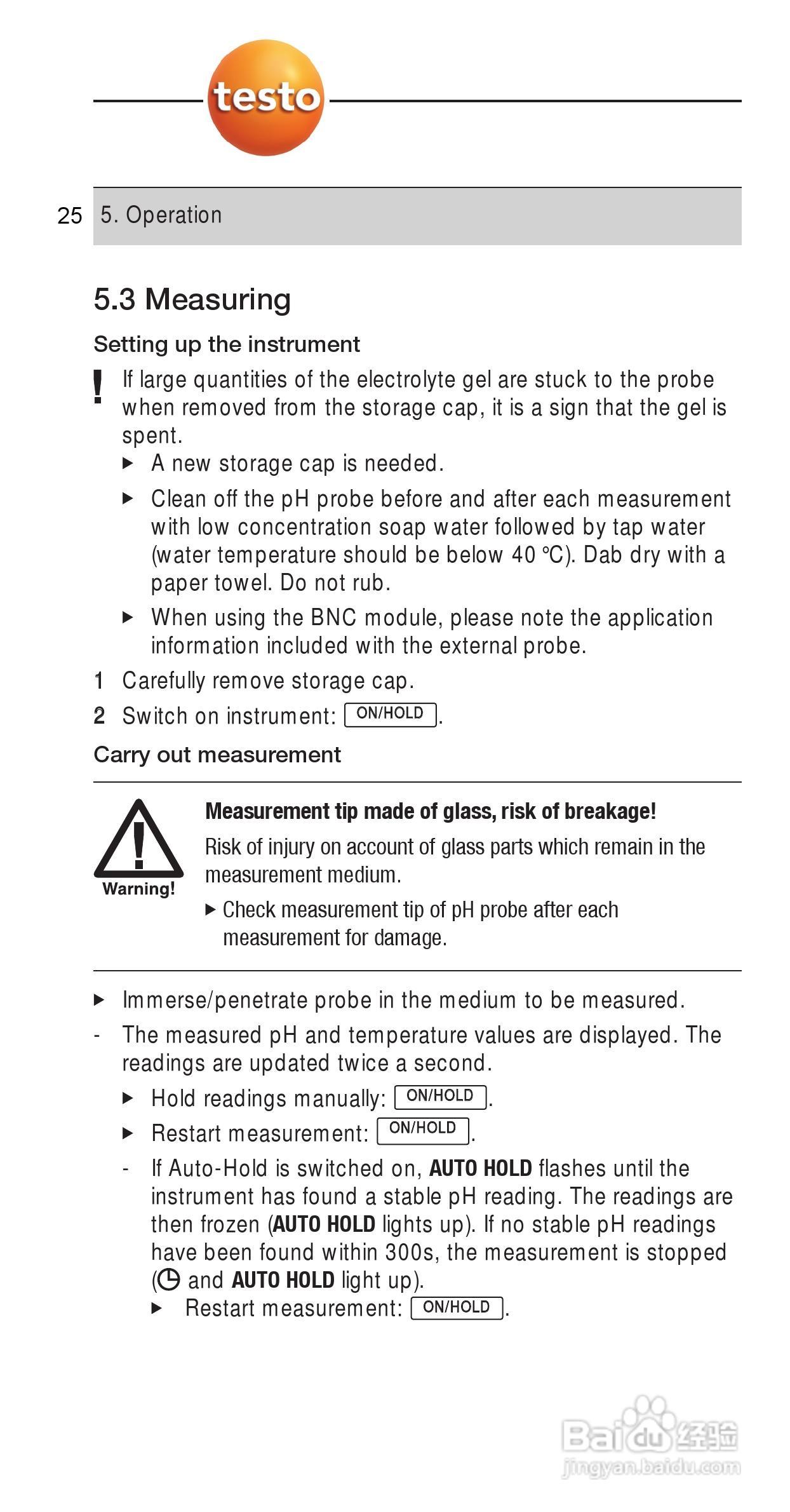德图testo 206便携式pH计使用说明书:[3]