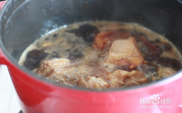 排骨板栗的做法