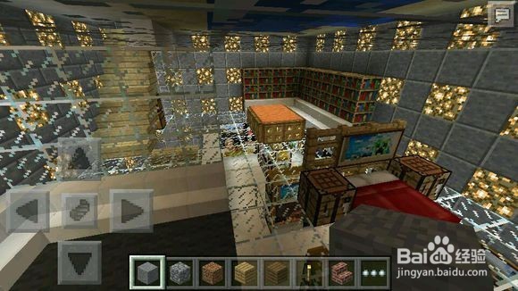 我的世界如何做悬崖大别墅