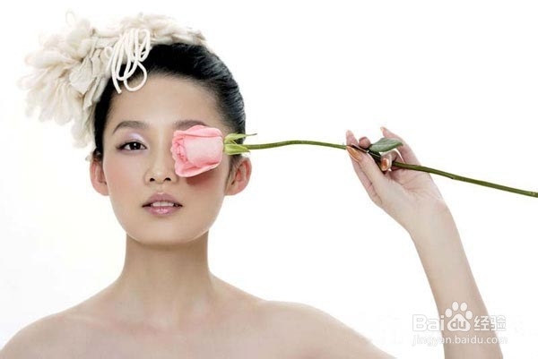纯美新娘妆的画法