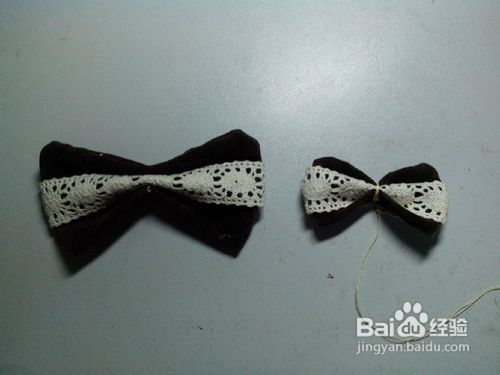 双层蝴蝶结教程