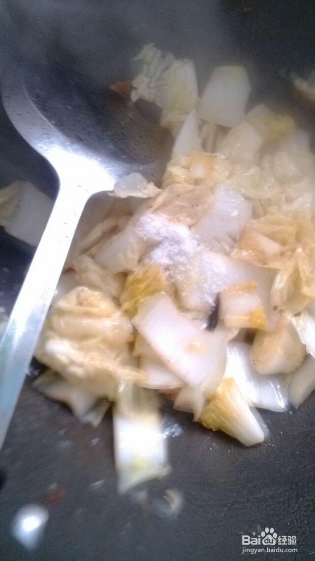酸辣白菜的做法：酸辣白菜