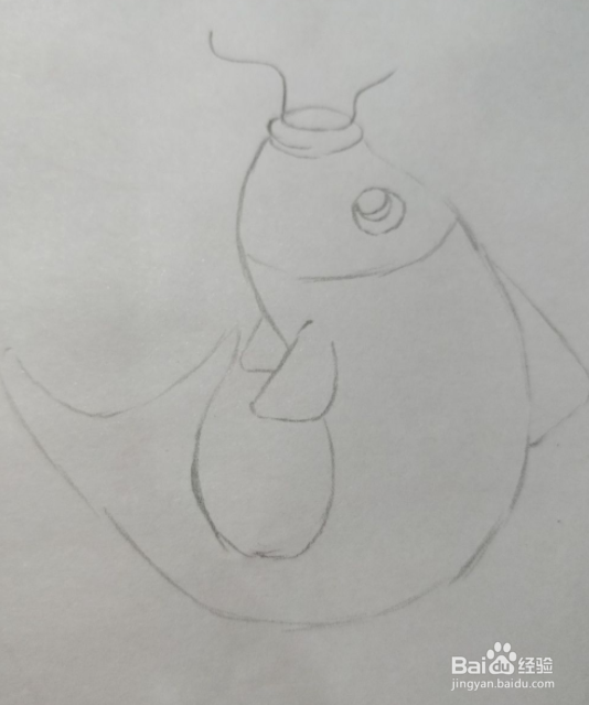 简笔画画锦鲤