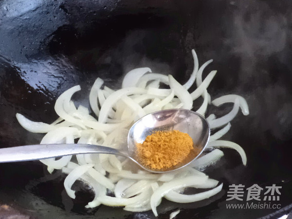 咖喱金针菇的做法