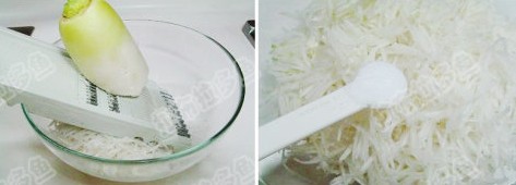 油炸双色素丸子
