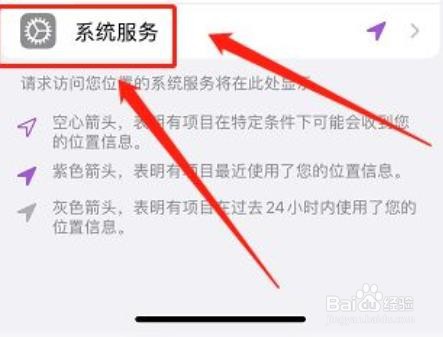 苹果手机左上角有个三角形符号怎么显示？
