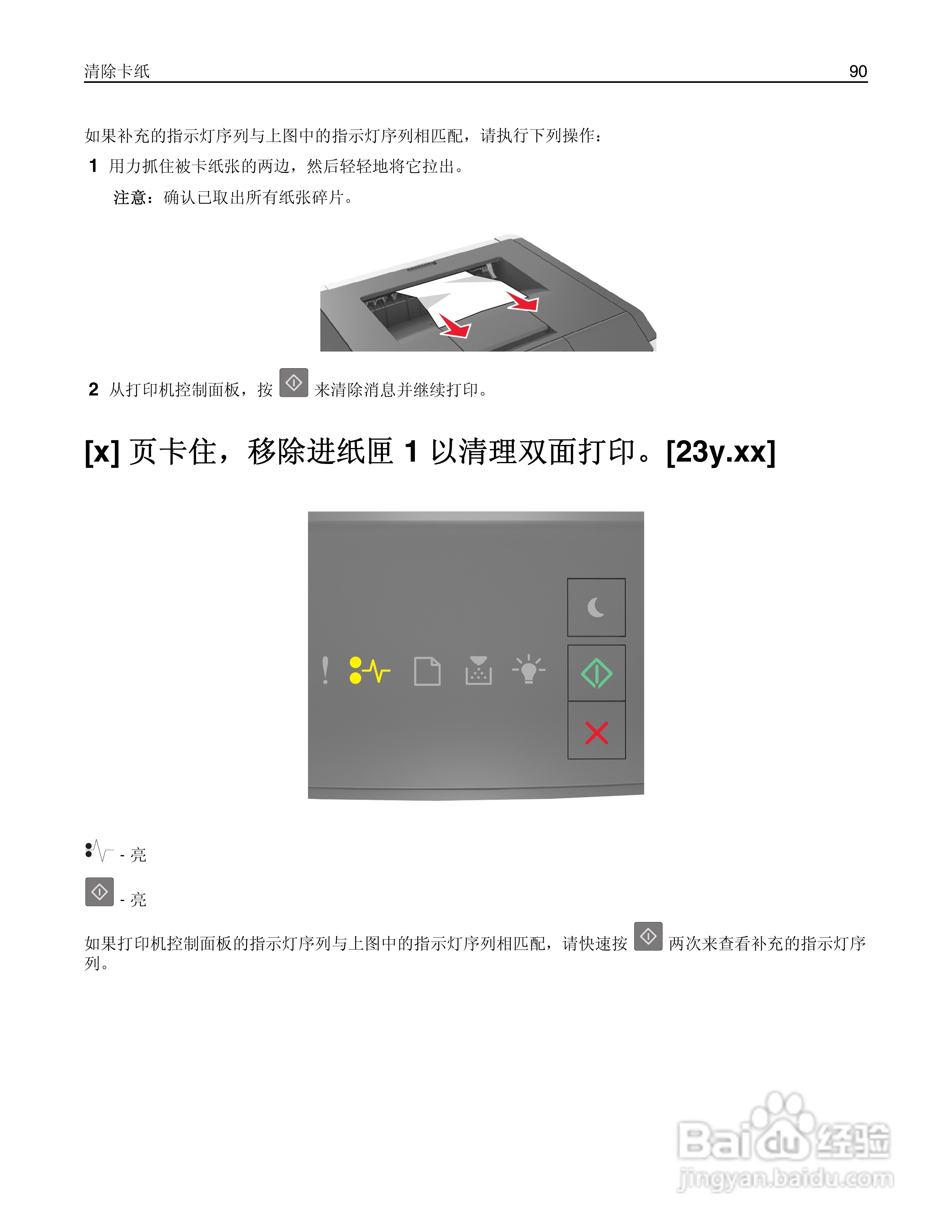利盟MS310dn彩色打印机说明书:[9]