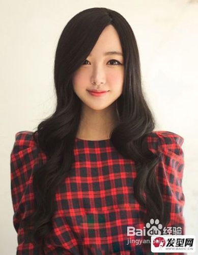 清新韩式大波浪长卷发 百搭各种脸型