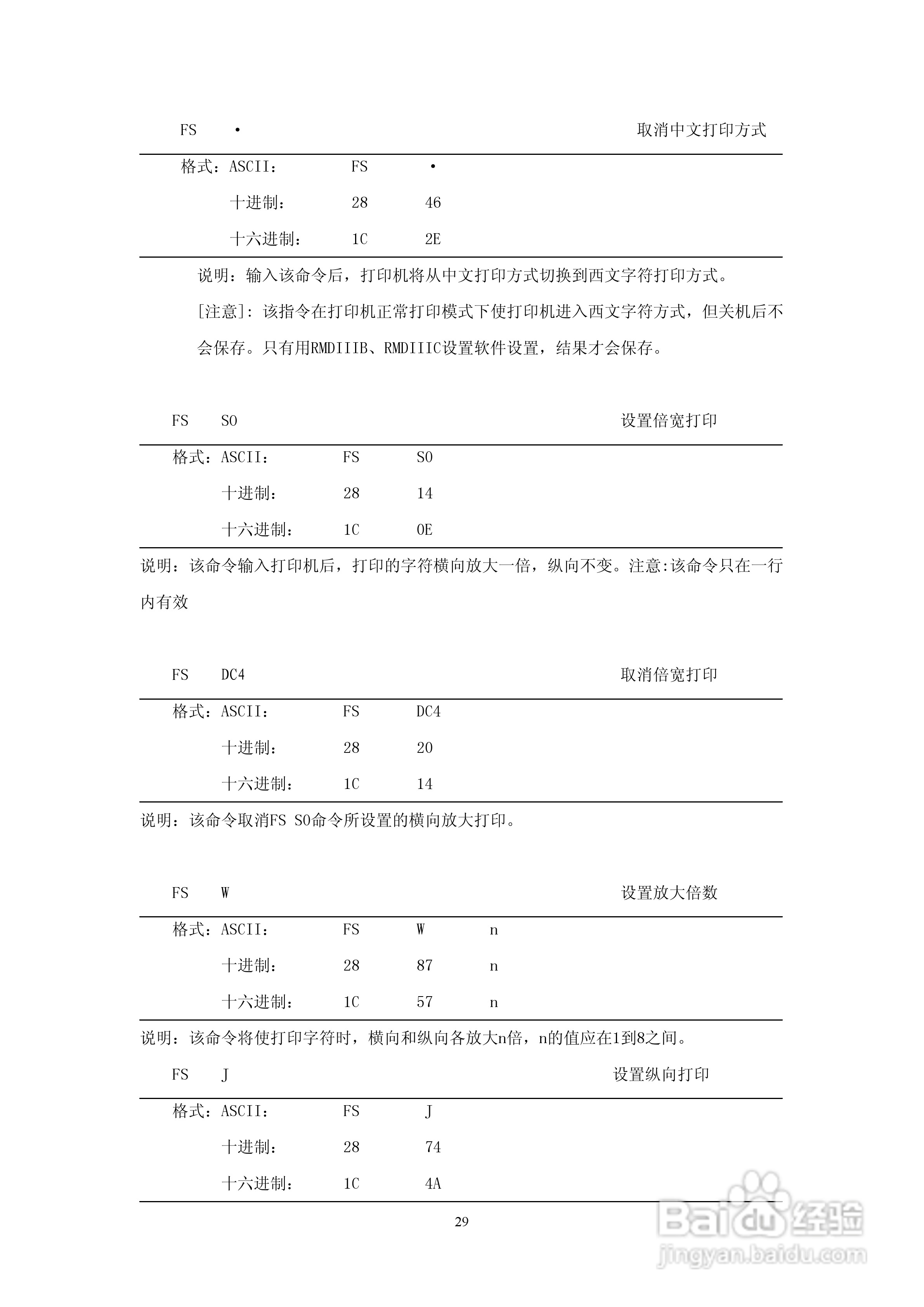 思普瑞特SP-RMDIIIC微型热敏打印机说明书:[3]