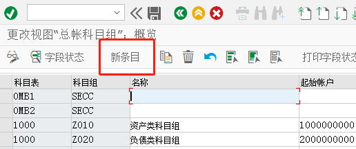 SAP FI如何分配科目组到会计组表
