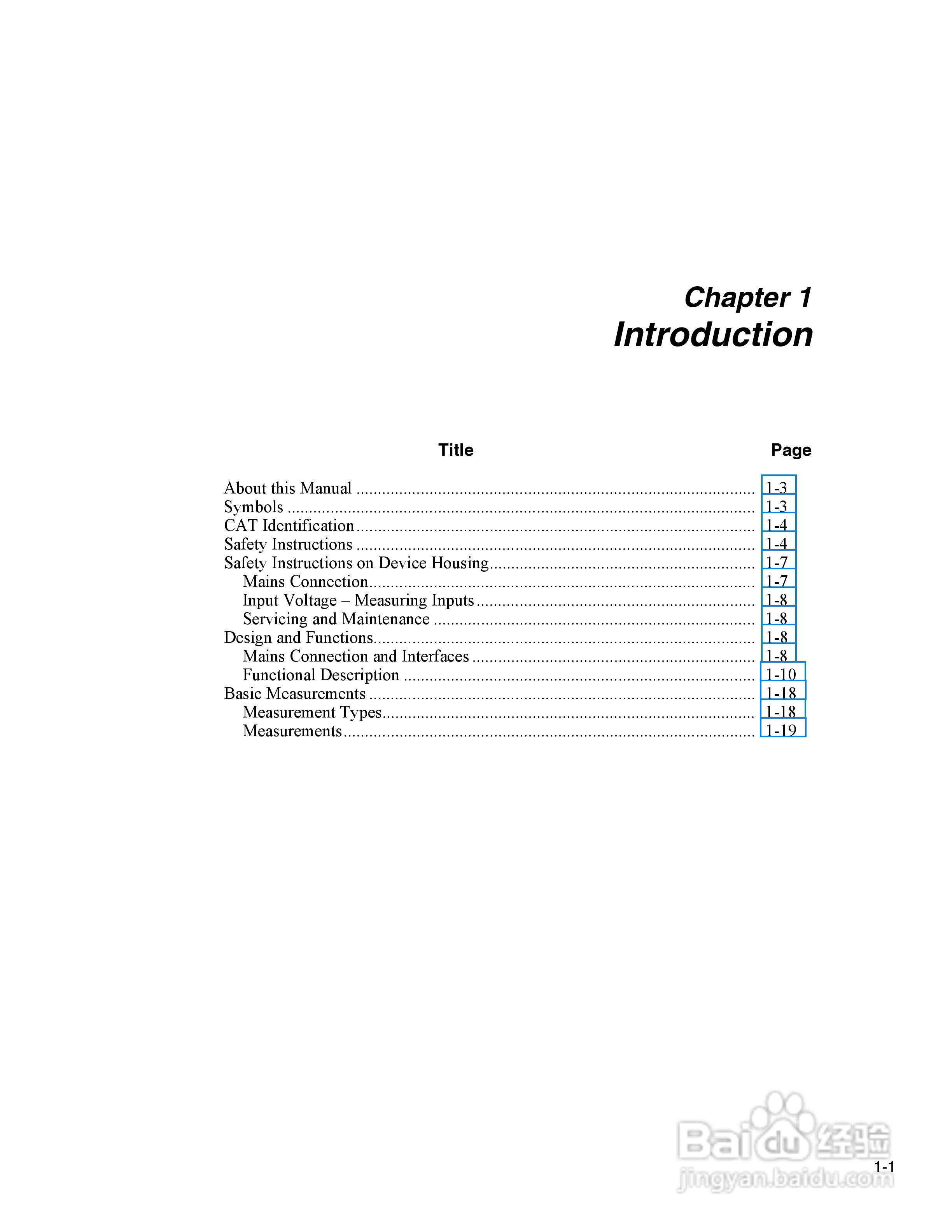 便携电能质量分析仪Fluke1760说明书:[2]