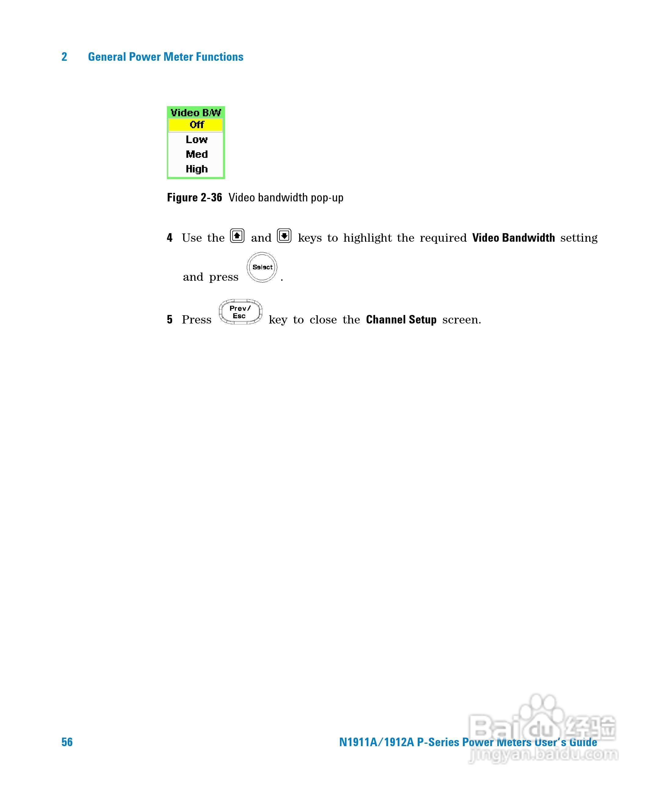 N1911A功率表使用手册:[8]