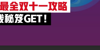 天猫双十一攻略