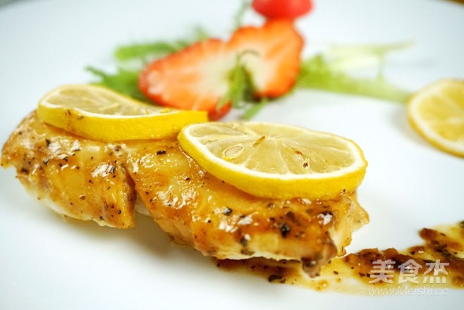 意式柠檬烤鳕鱼块