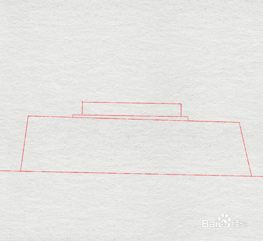 幼儿园简笔画天安门