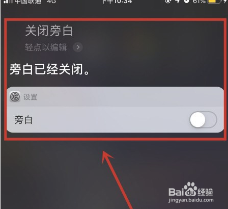 苹果手机打开旁白关闭网络怎么办?