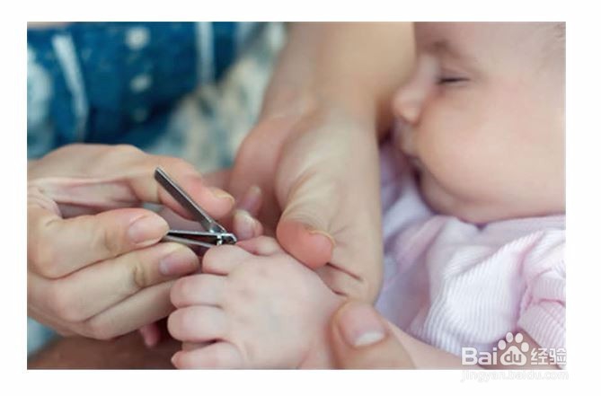 如何给婴儿剪指甲