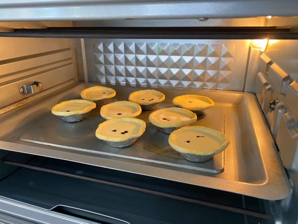 巧克力流心脏脏蛋挞