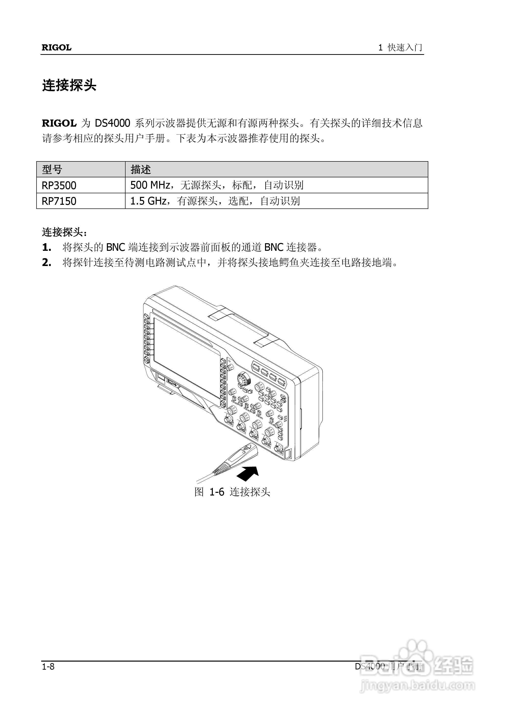 DS4012数字示波器使用说明书:[3]