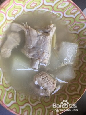 养生食补冬瓜排骨汤的做法