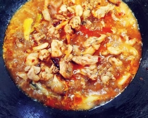 水煮牛蛙的制作方法