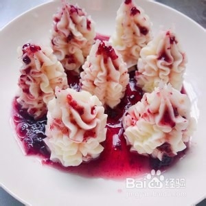 如何做出好吃的蓝莓山药泥