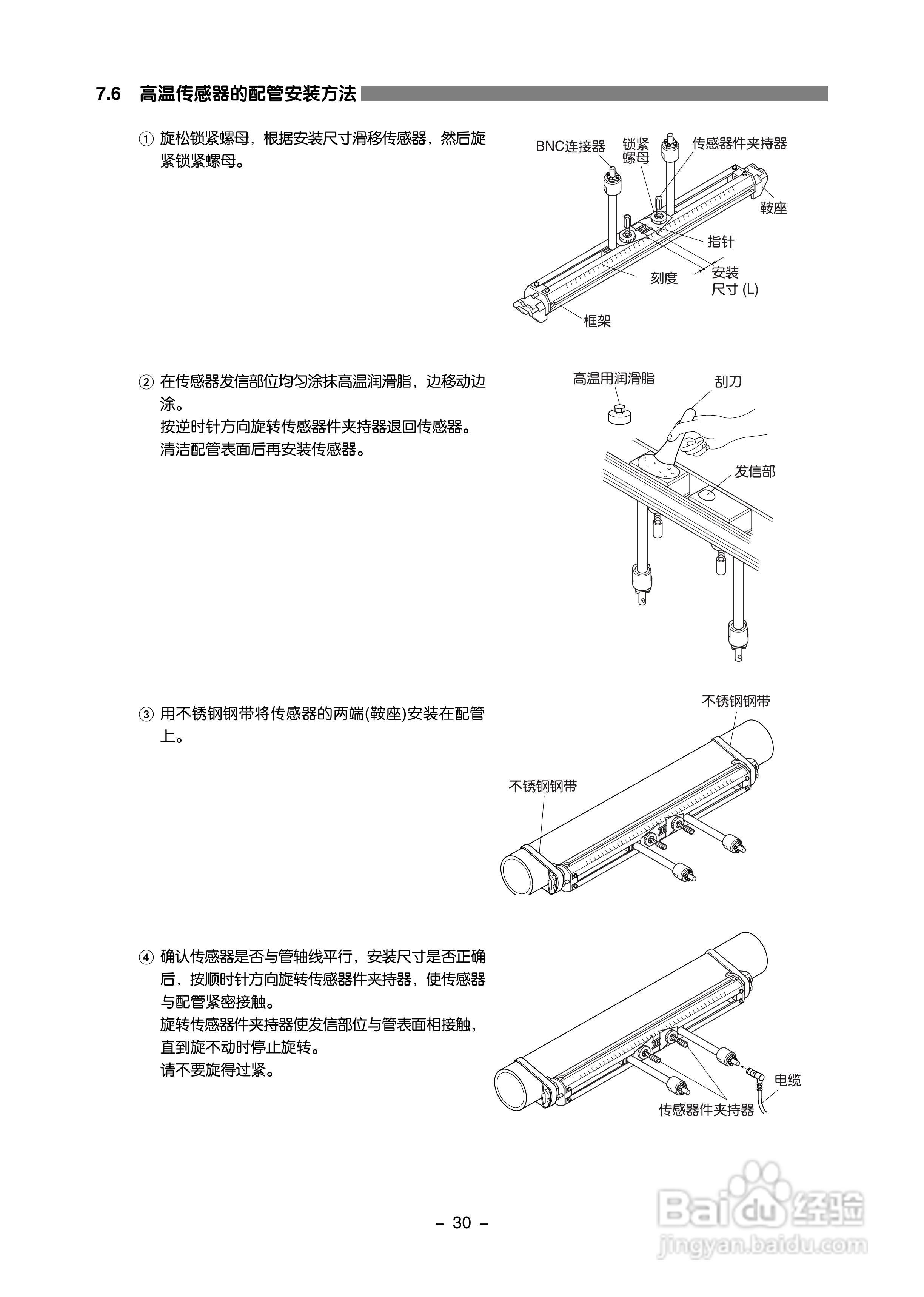 富士电机FLC-2便携式超声波流量计说明书:[4]
