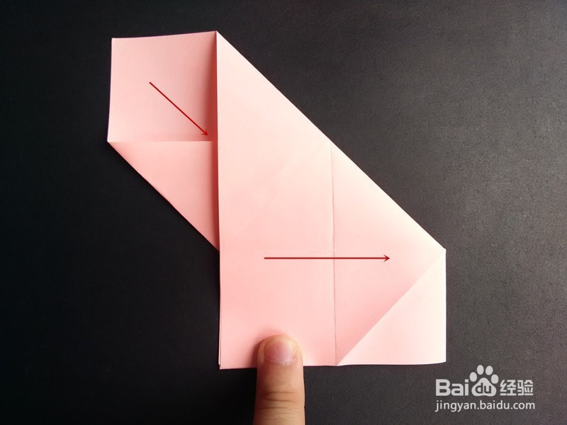 旋转信封的折法