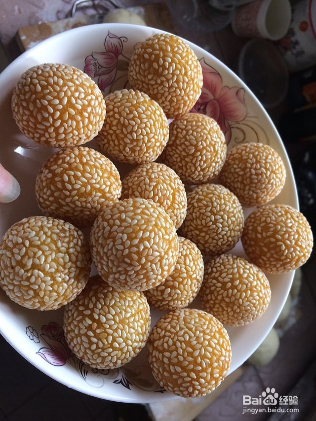 怎么做南瓜芝麻球