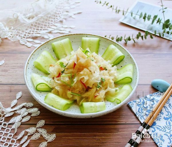 爽口小菜——【凉拌银耳】