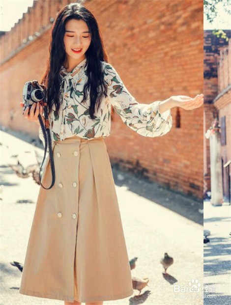 春季小个子女生如何搭配半身裙？