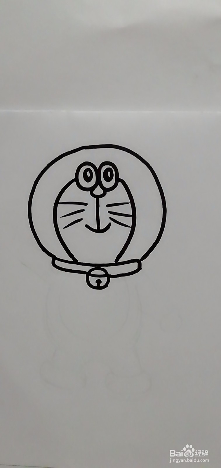 儿童简笔画教程怎么画机器猫
