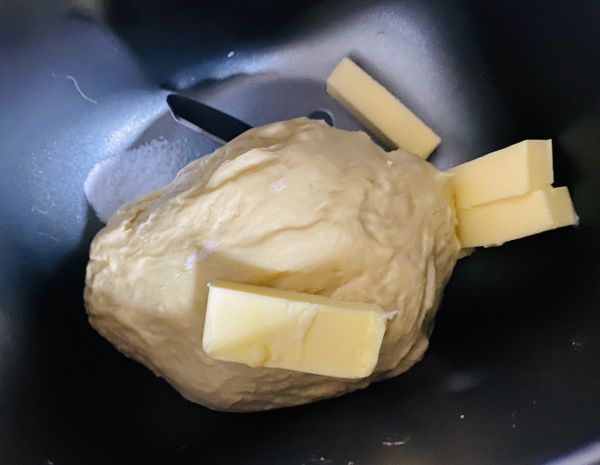 葱香火腿肉松面包