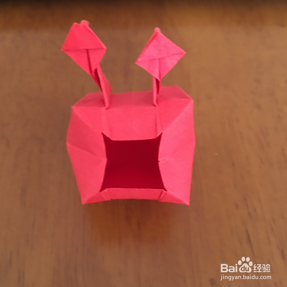 折纸图解教程——“会说话的螃蟹”