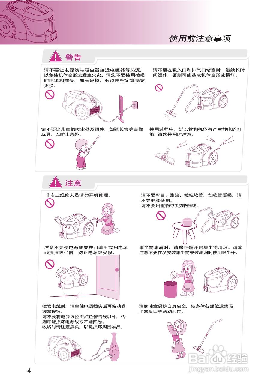 LG VVC3116GRTV吸尘器说明书:[1]