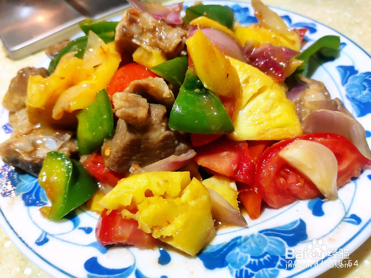 菠萝生炒骨的做法