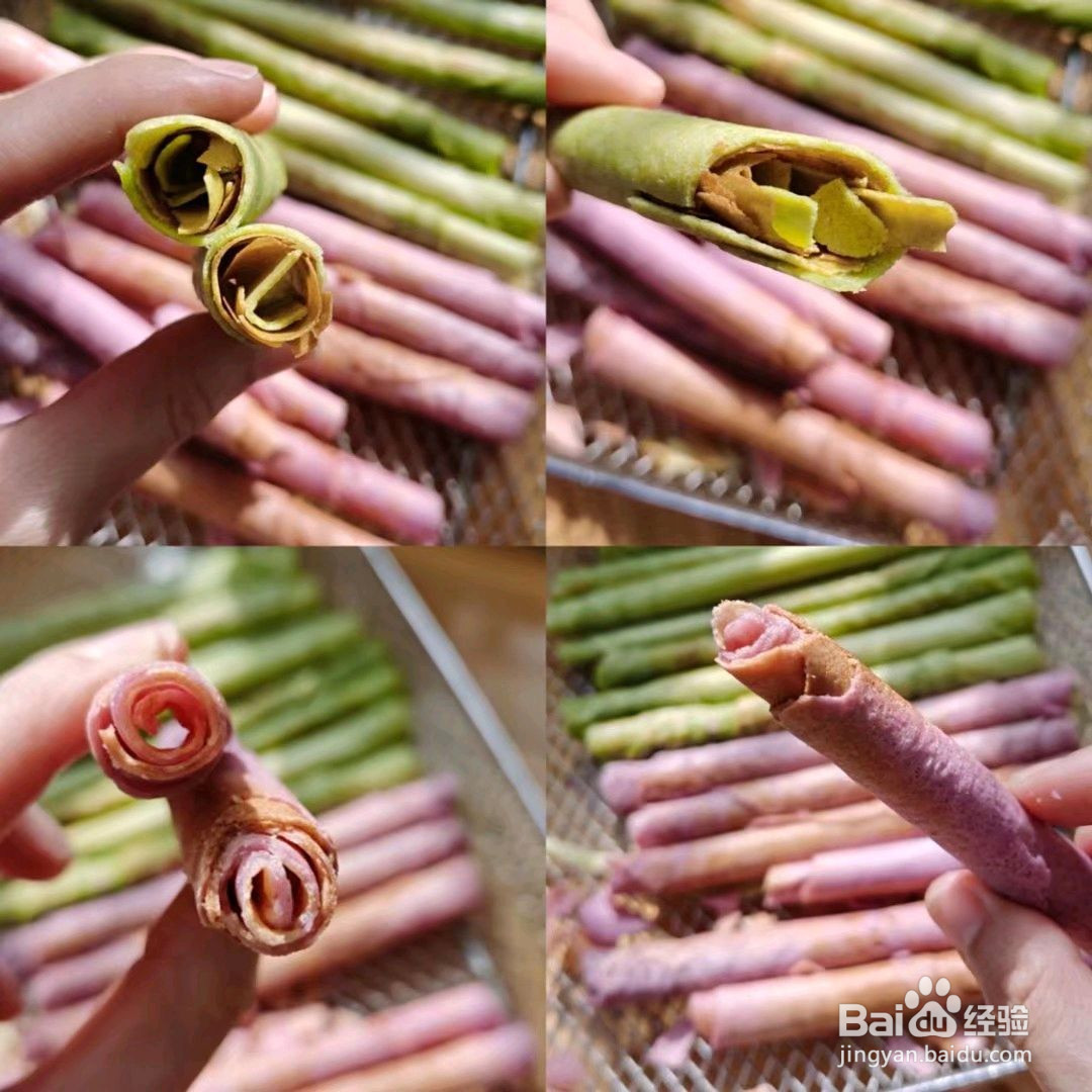 奶香低油蛋卷的做法