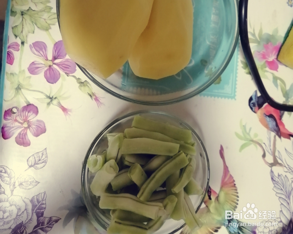 吃不胖的闺女芸豆炖土豆