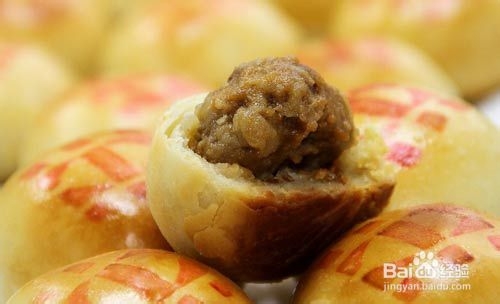 上海传统特色小吃_鲜肉月饼