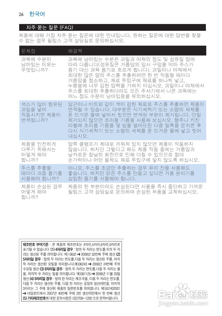 飞利浦HR1866榨汁机使用说明书:[3]