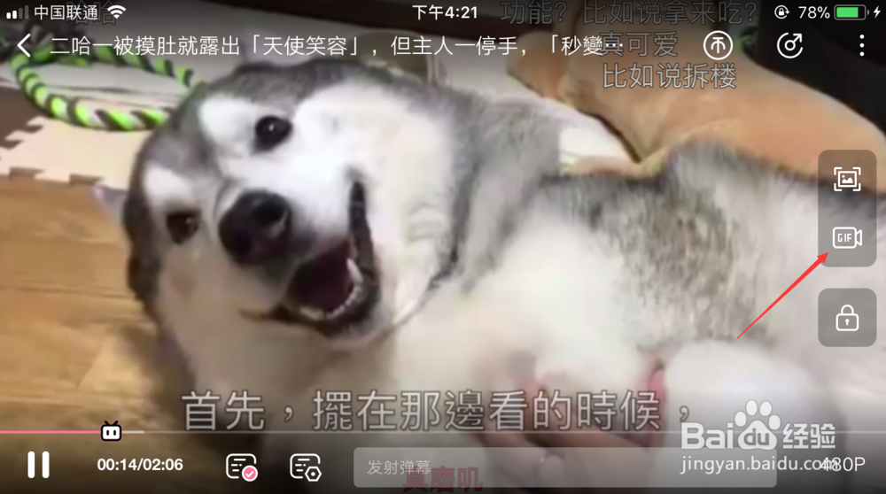 手机哔哩哔哩B站怎么截GIF动图