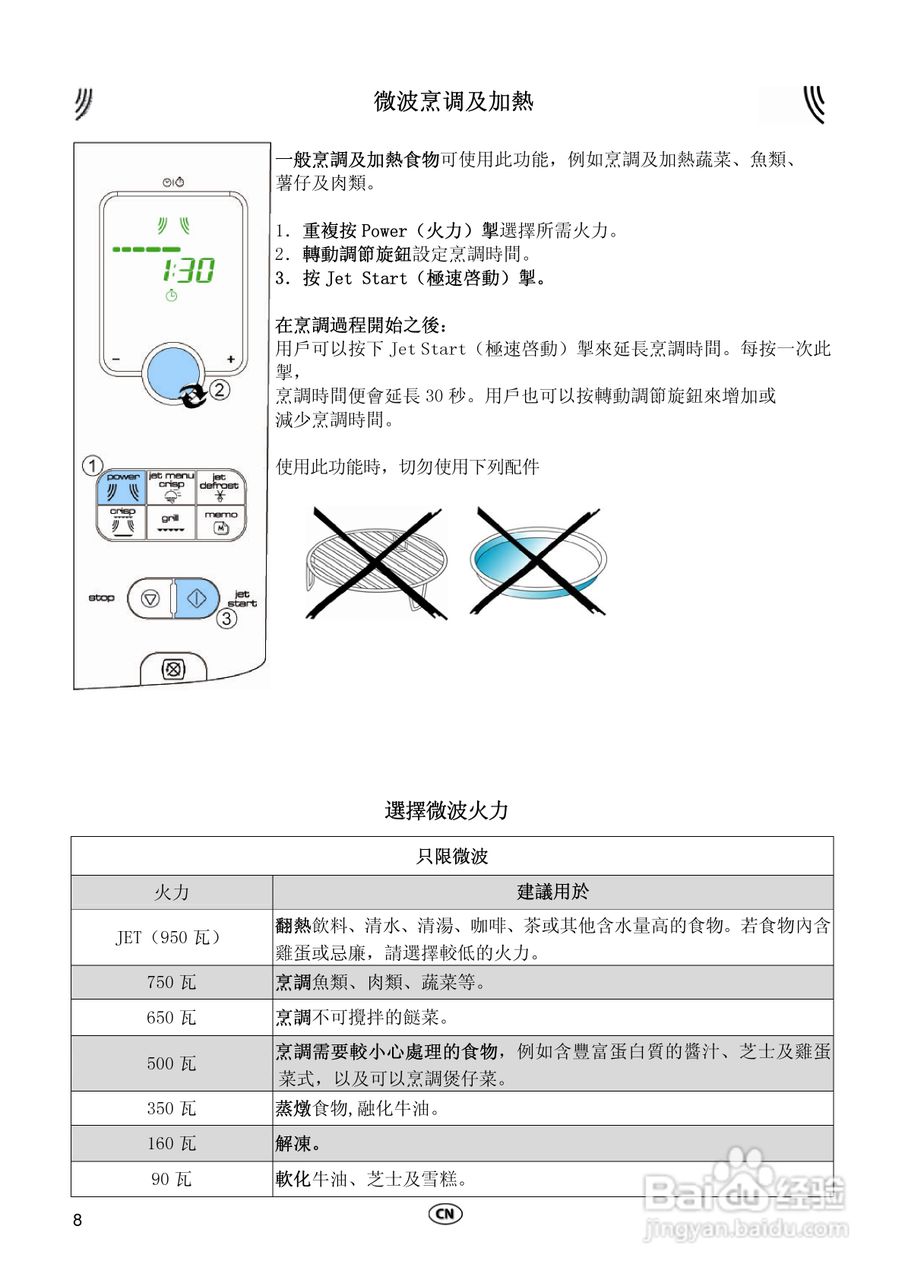 惠而浦FT335多功能微波炉用户手册:[1]