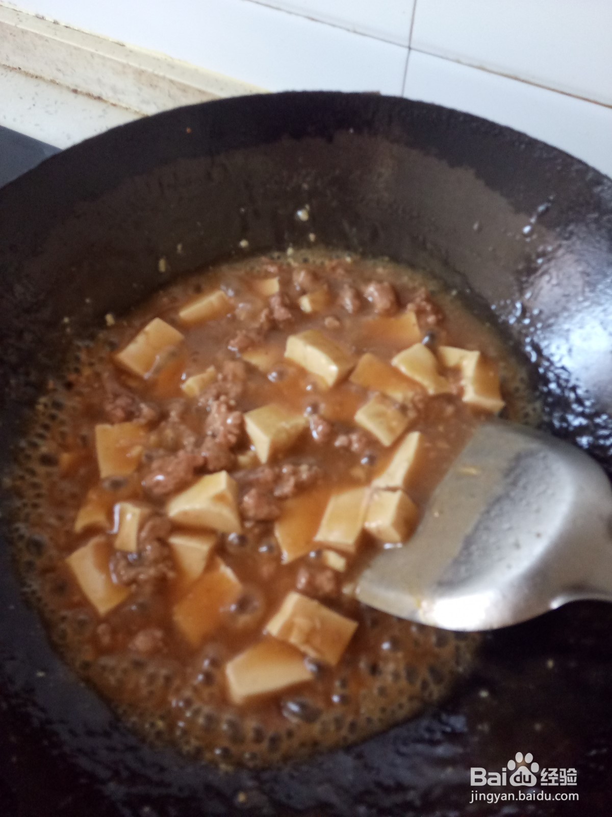 家常肉糜嫩豆腐