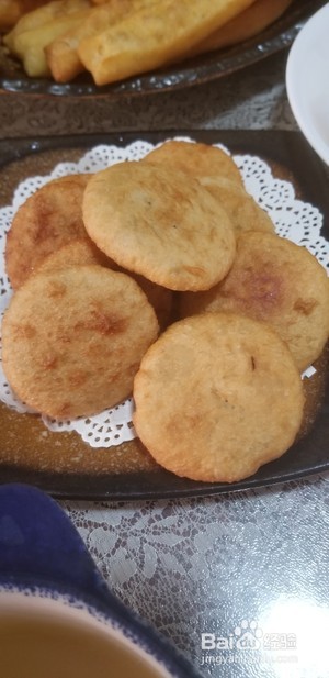 普通面粉炸糕做法