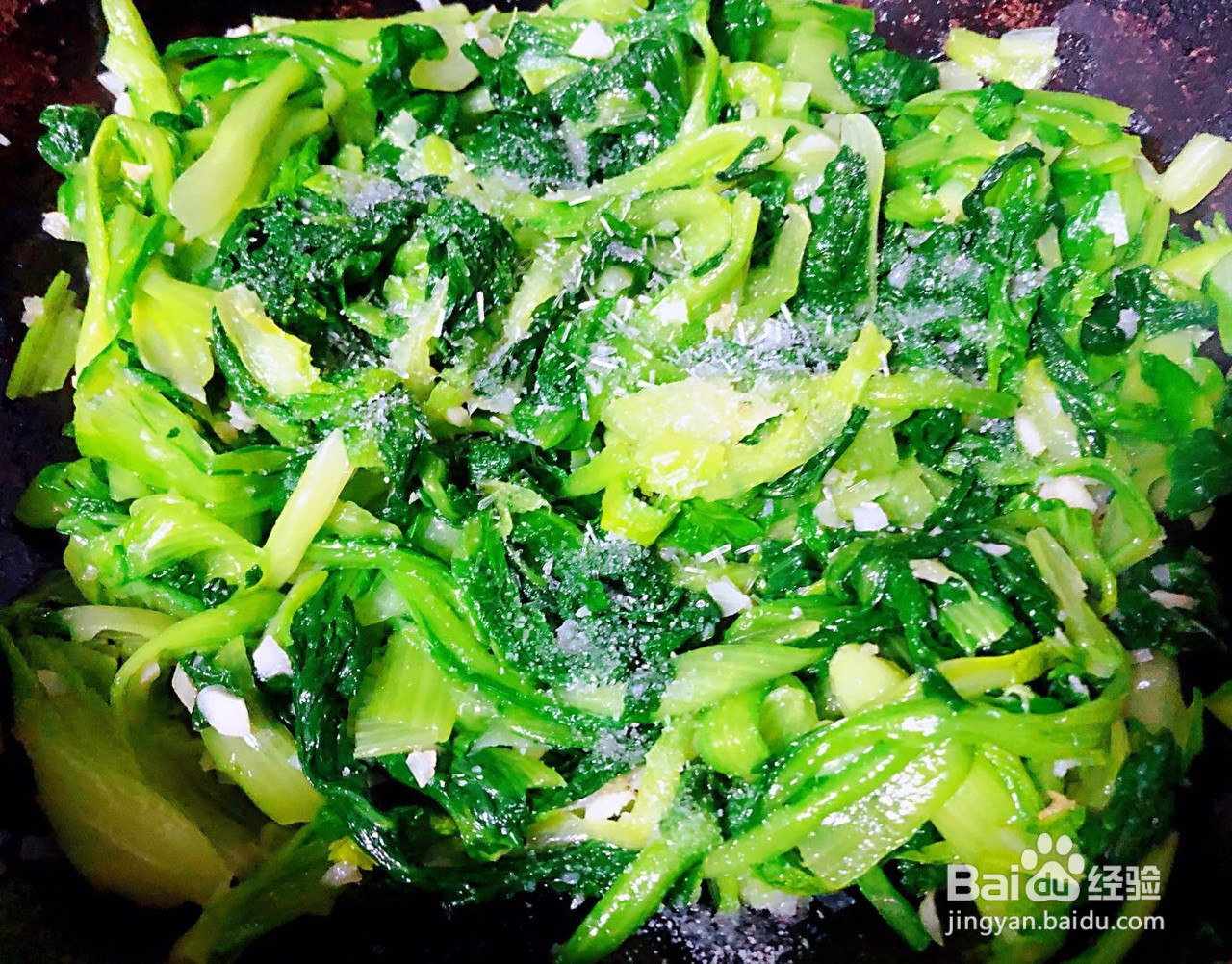 蒜蓉小白菜的做法