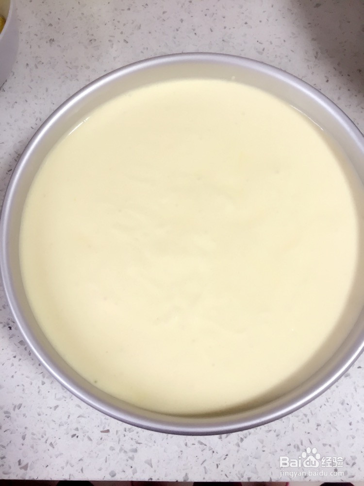 8寸戚风蛋糕的做法