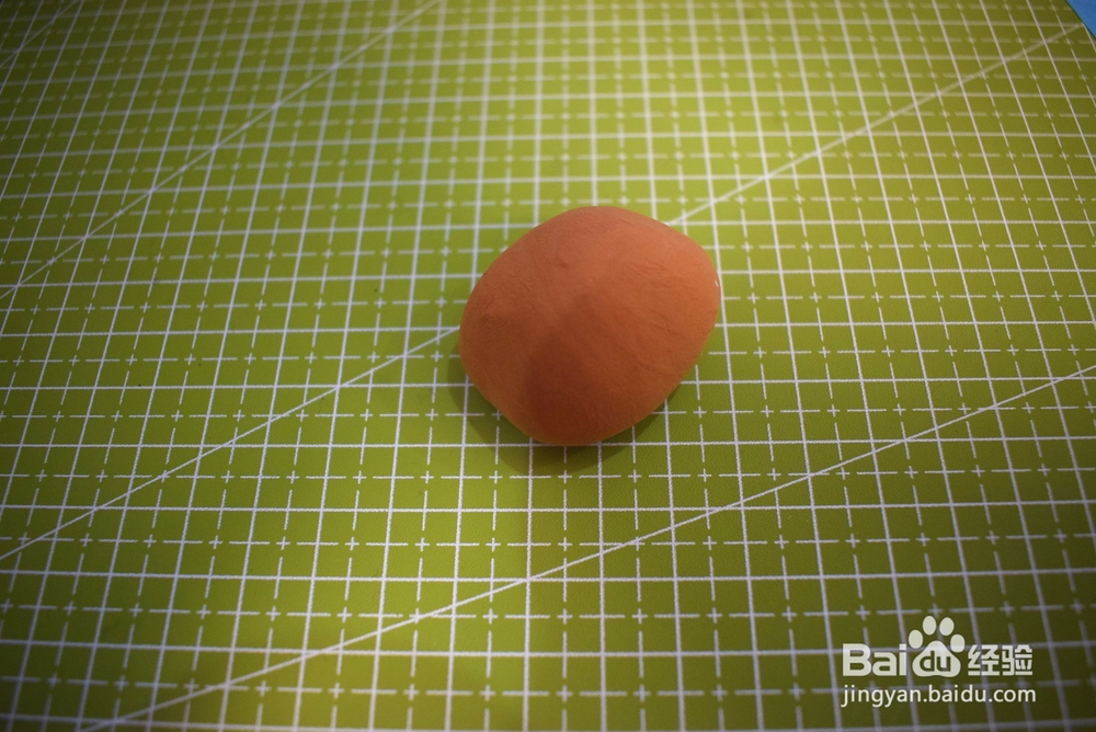 超轻粘土胡萝卜教程 超轻粘土作品胡萝卜