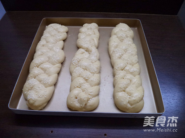 辫子面包的做法
